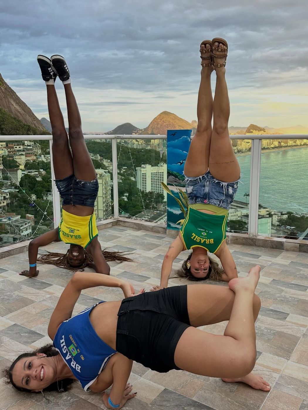 Diversão na laje